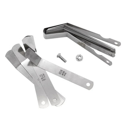 Feeler Gauge Stainless Steel for Motorcycle Engine Maintenance
