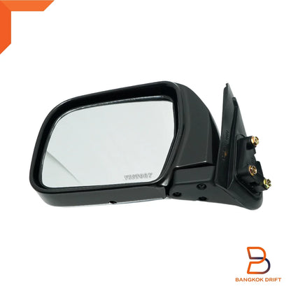 LH Chrome Wing Side Mirror for Toyota Hilux Ute 88-96
