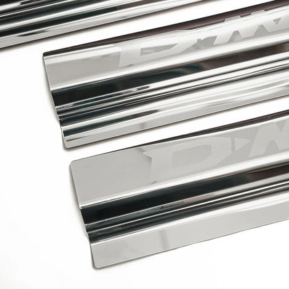 Scuff Plate Chrome Stainless 4 Doors for Isuzu D-Max Pickup (2020-2022)