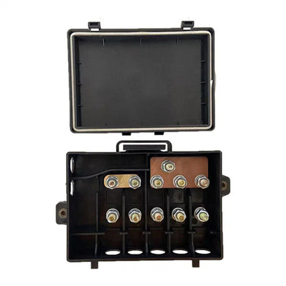 5-Way Bus Bar Fuse Holder 25A-500A for Universal Distribution