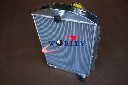 Full Aluminum Radiator + Fan for Chevy 350 V8 Hot/Street Rod (1938)