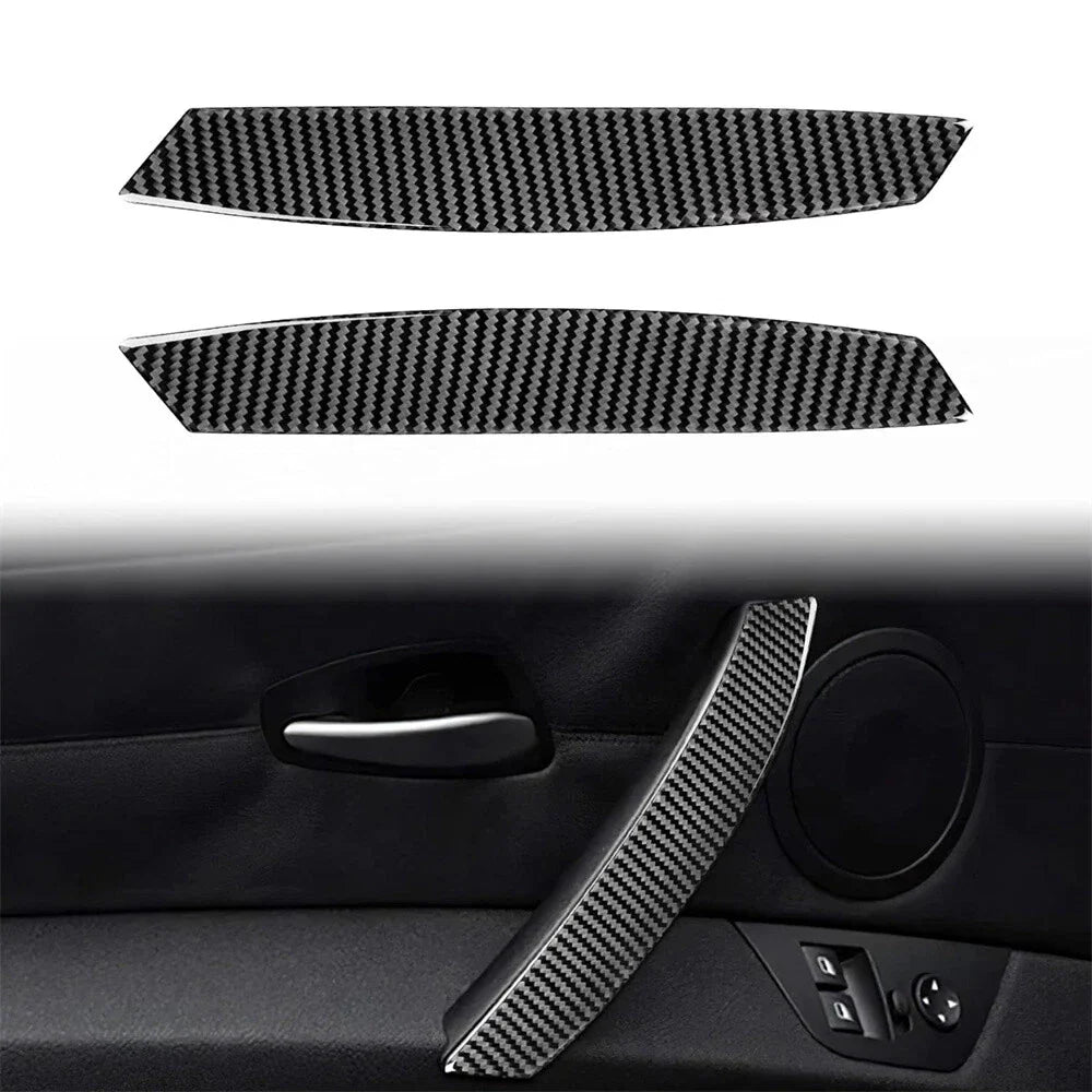 Carbon Fiber Door Handle Cover Stickers for 2003-2008 BMW Z4 E85