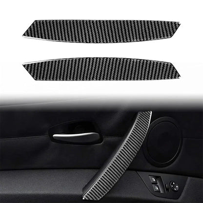 Carbon Fiber Door Handle Cover Stickers for 2003-2008 BMW Z4 E85