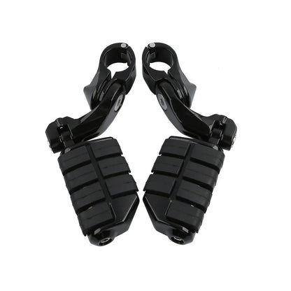 Black Highway Engine Guard Bar Footpeg for Harley Electra Street Glide (09-24)
