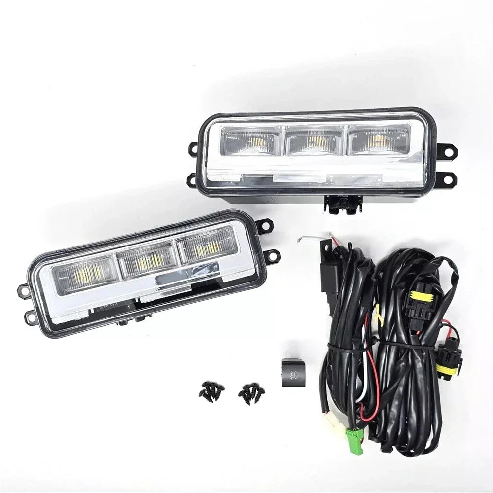 LED Fog Lamp Kit w/ Amber Signal Light for Tacoma (2016-2023)