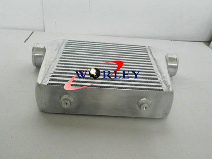 Aluminum Intercooler & Fan 280x300x70mm Turbo FMIC Universal