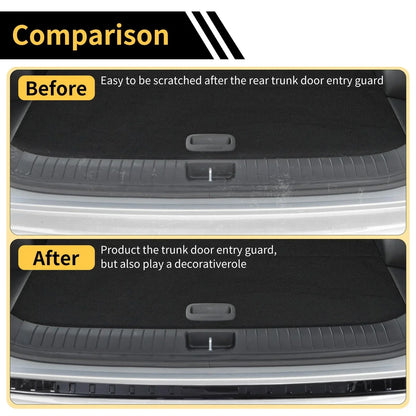Rear Bumper Topper for Honda Odyssey 2022-2025 Silver Tone 1 x Piece