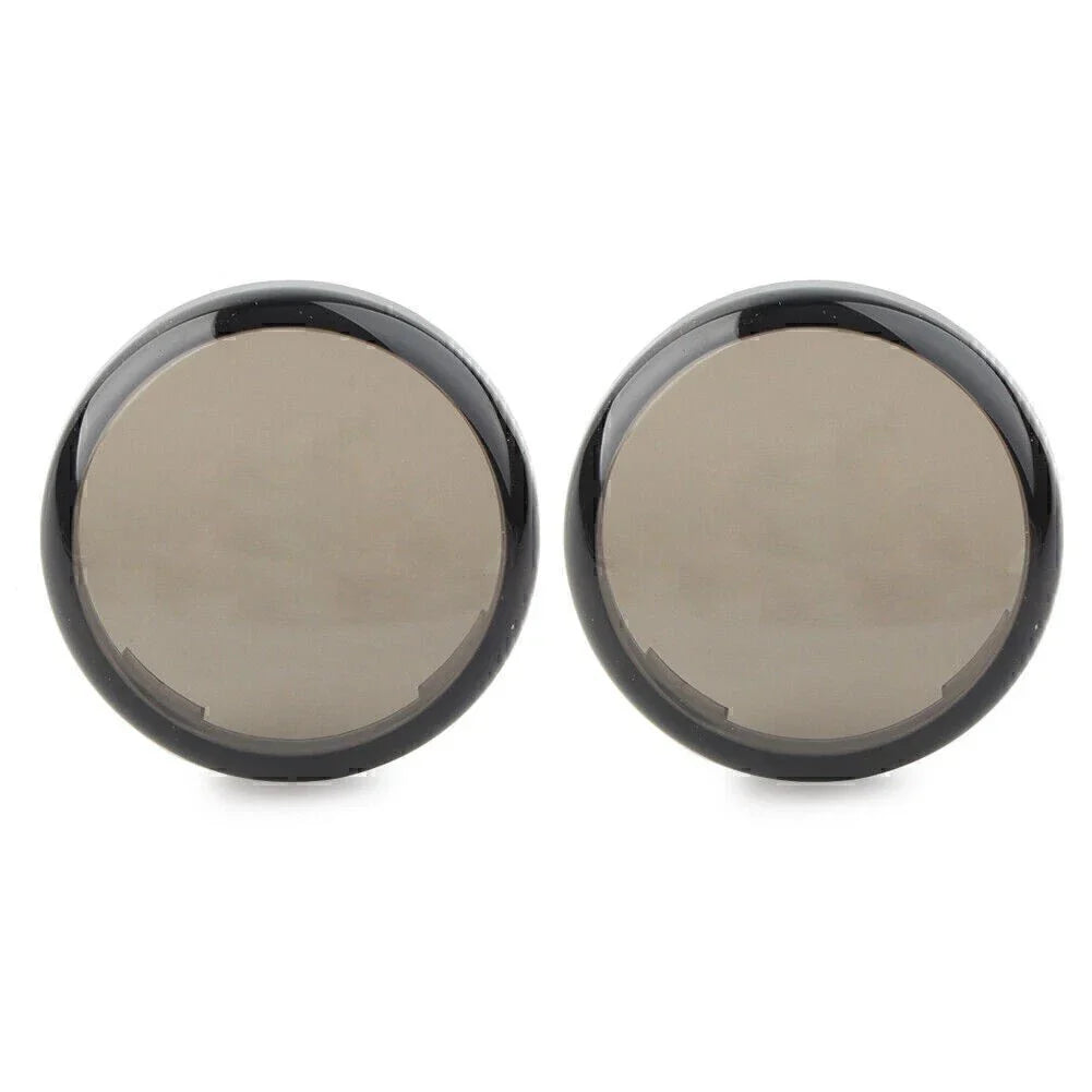 Turn Signal Lights Amber Lens Covers for Harley Touring Softail Dyna