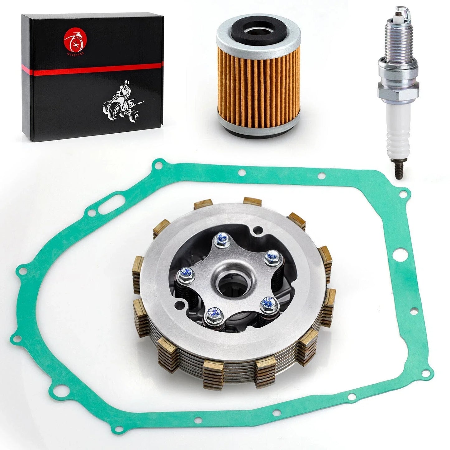 Heavy Duty Clutch Assembly Kit & Gasket for Yamaha Raptor 350 (2004–2013)