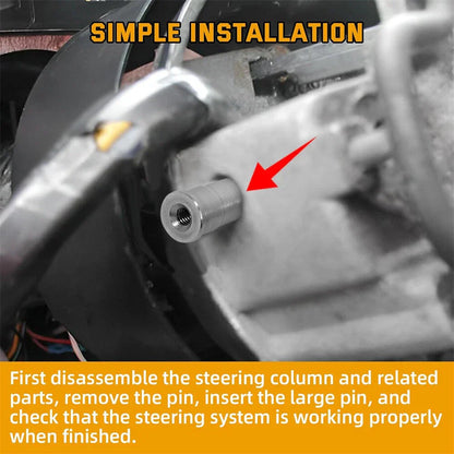 Oversized Stainless Steel Steering Column Pivot Pins for GMC Camaro