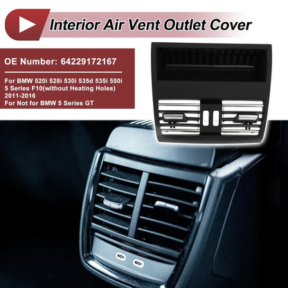 Rear Center Console Air Outlet Vent Grille for BMW 520i 528i