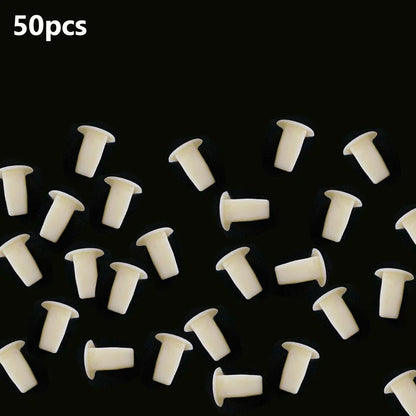 50 Pcs Nylon Nut-Screw Grommet Clip for Toyota / Mazda / Honda