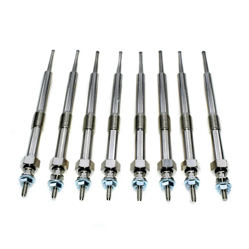 8x Glow Plugs for Chevrolet Silverado GMC Sierra (2001-2023)