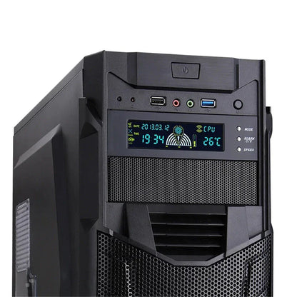 5.25" 12V PC Computer Fan Controller 3 Speed LCD Display