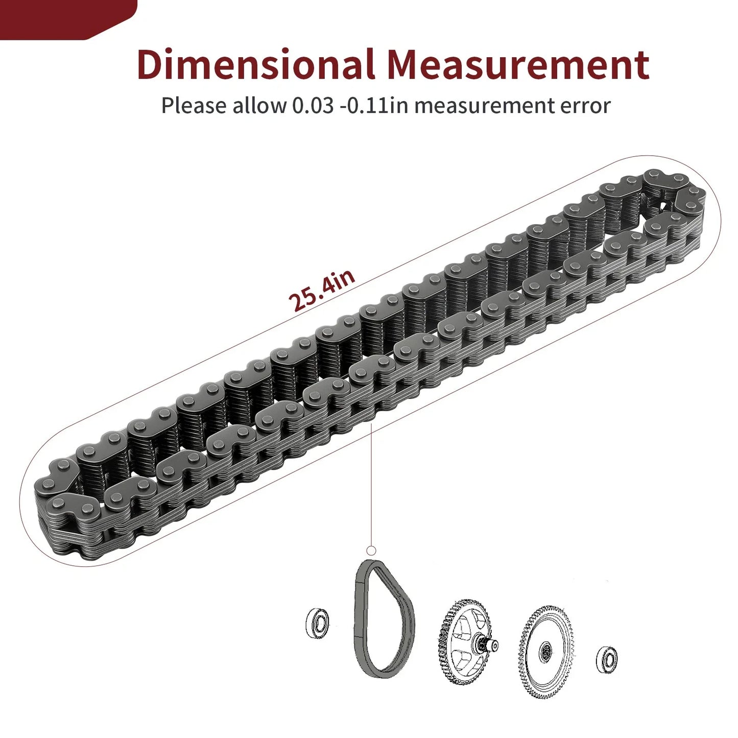Transmission Chain Polaris Trail Blazer Scrambler 250/330/400/500