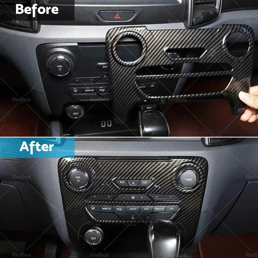 Air Condition Switch Button Cover Trim for Ford Ranger (2015-2021)