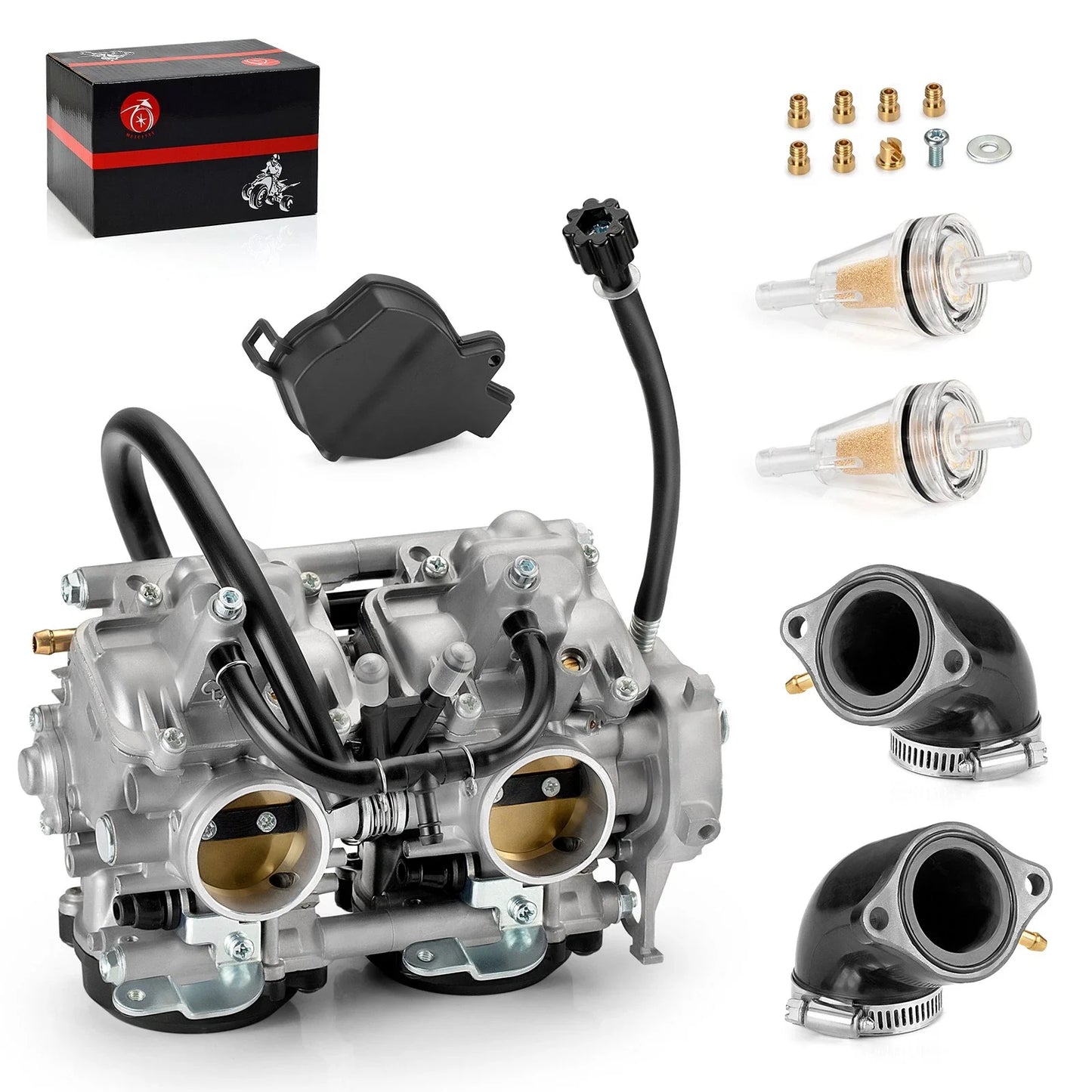Carburetor Carb w/ Intake Manifold for Kawasaki KFX700 (2004–2011)
