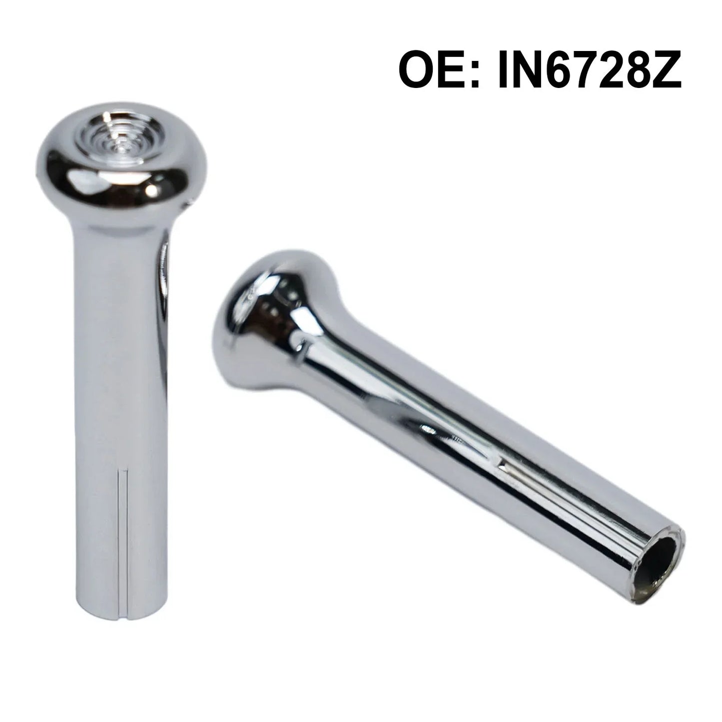 2x Chrome Door Lock Knobs for Buick Chevrolet Pontiac (1971–1988)