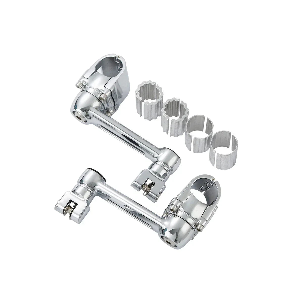 Chrome Footrest Footpeg Bracket Mount for Honda Goldwing 1800