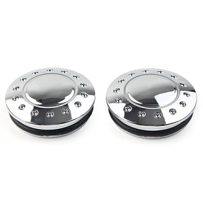CNC Aluminum Swingarm Pivot Bolt Covers for Harley V-Rod (2002-2017)