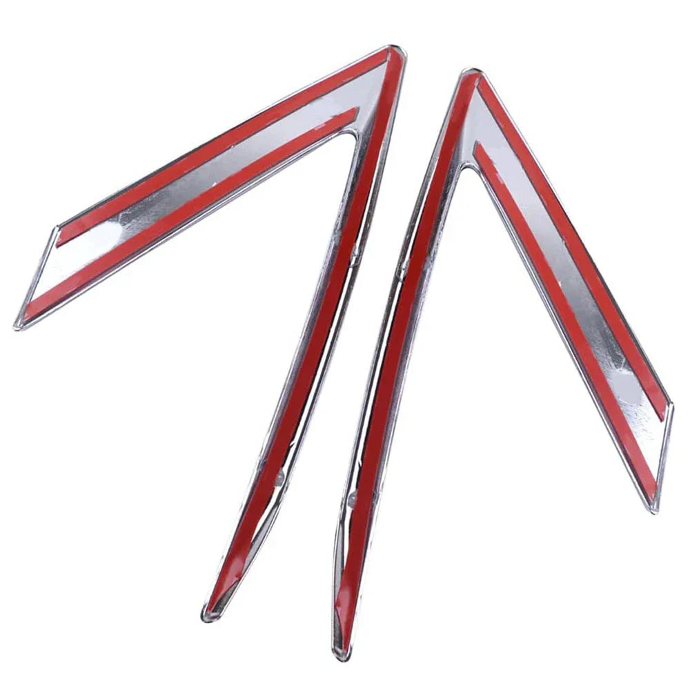 Chrome Plated ABS Front Headlight Eyebrow Covers for Cadillac XT5 (2016-2023)