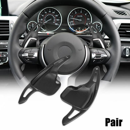 Black Steering Paddle Shifter Extend Cover for BMW 435i 220i