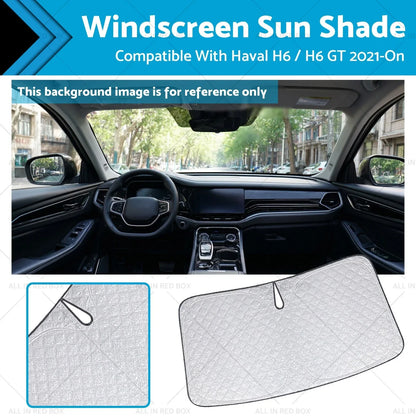 Windscreen Sun Shade UV Protection for Haval H6/H6 GT (2021-On)