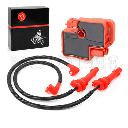 Ignition coil & spark plug wire cap PLS for Polaris RZR XP 4 900 (2011–2013)