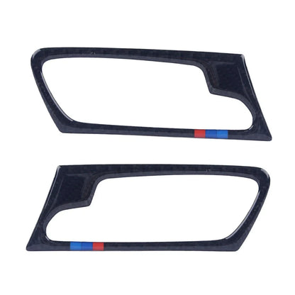 4 x Carbon Fiber Style Door Handle Covers for BMW X5 E70 (2008-2013)