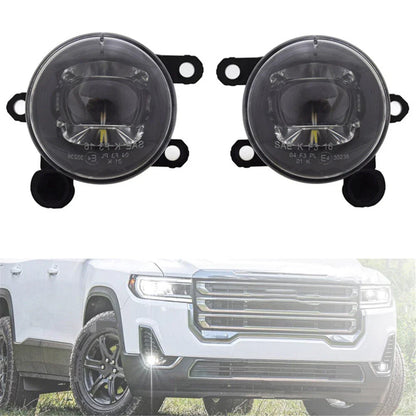 Front LED Fog Lights  for 2020-2022 GMC Acadia SLT Denali AT4