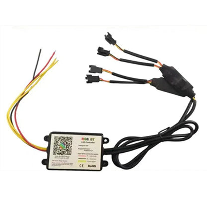 Multicolor LED DRL Boards w/ Halo Rings for Chrysler 300C (2005-2010)
