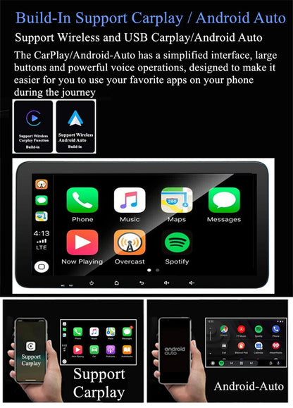 10.33" Android 13 Stereo Radio GPS for RAM 1500 2500 3500 4500 5500 (2013-2023)