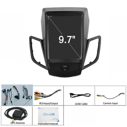 9.7" Android 11 Car Stereo GPS Navigation for Ford Fiesta (2009-2016)