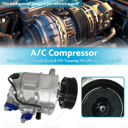 AC Compressor for Audi Q7, VW Touareg (2006-2019)