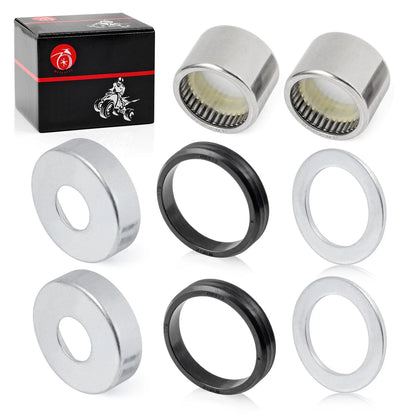 Front Swingarm Bearings SEAL Dust Cap Kit for Yamaha Banshee (1987–2006)