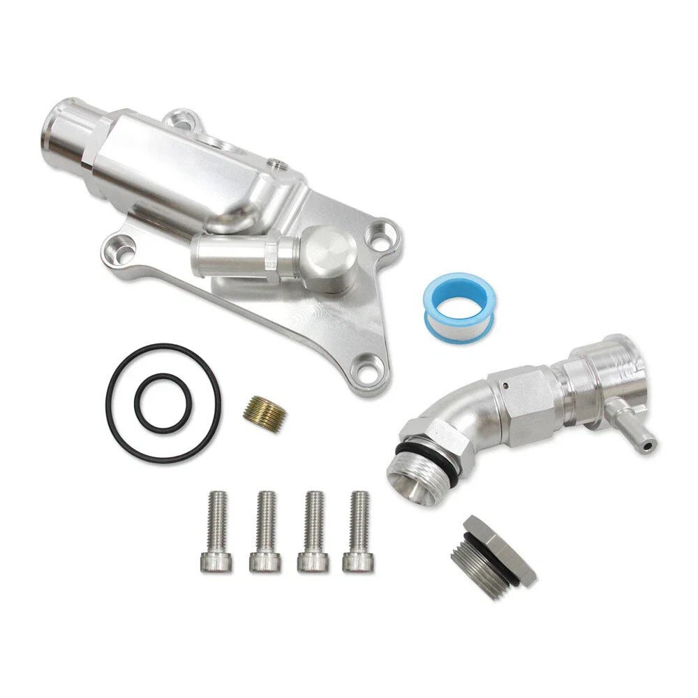 Coolant Housing w/ Elbow Filler Hose for Honda K Series K20Z3 K24 (2002-2011)