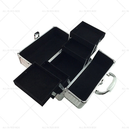 Portable Cosmetics Case for Makeup, Nail & Jewelry Storage
