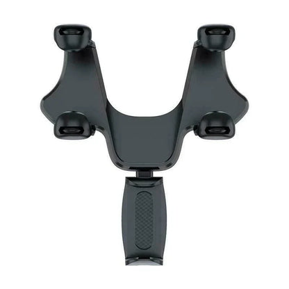 360° Rotation Rear View Mirror Smartphone Holder for Car