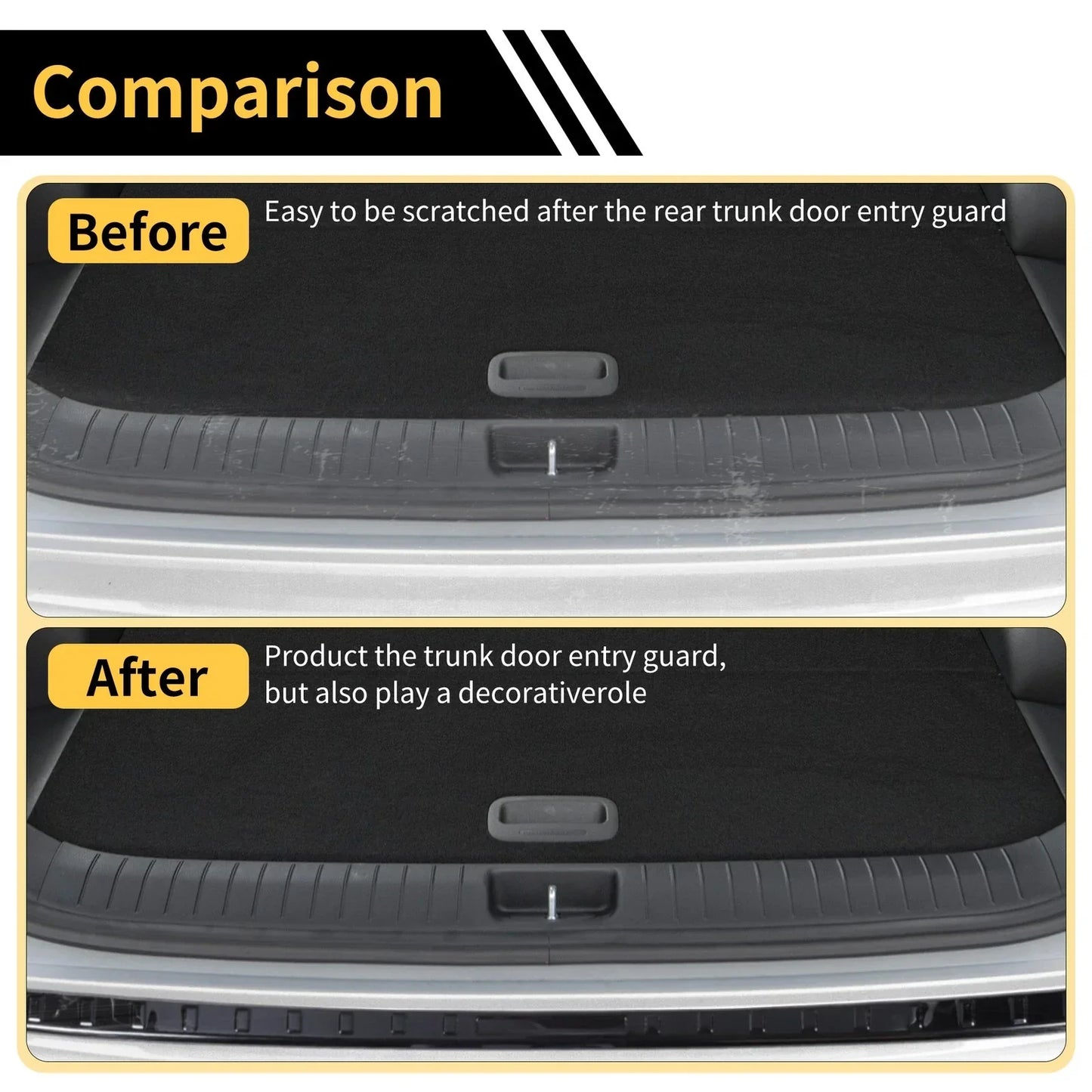 Rear Bumper Topper for Honda CRV 2023-2025 Silver Tone 1 x Piece