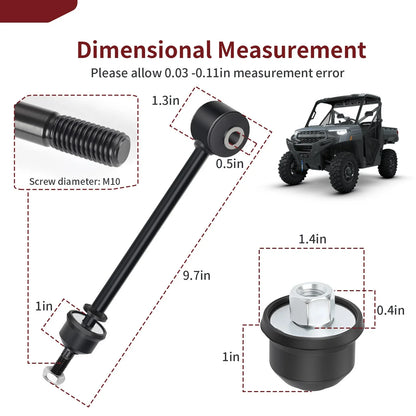 Torsion Bar Linkage & Bushing for Ranger 1000 Crew XP EV (2019–2024)