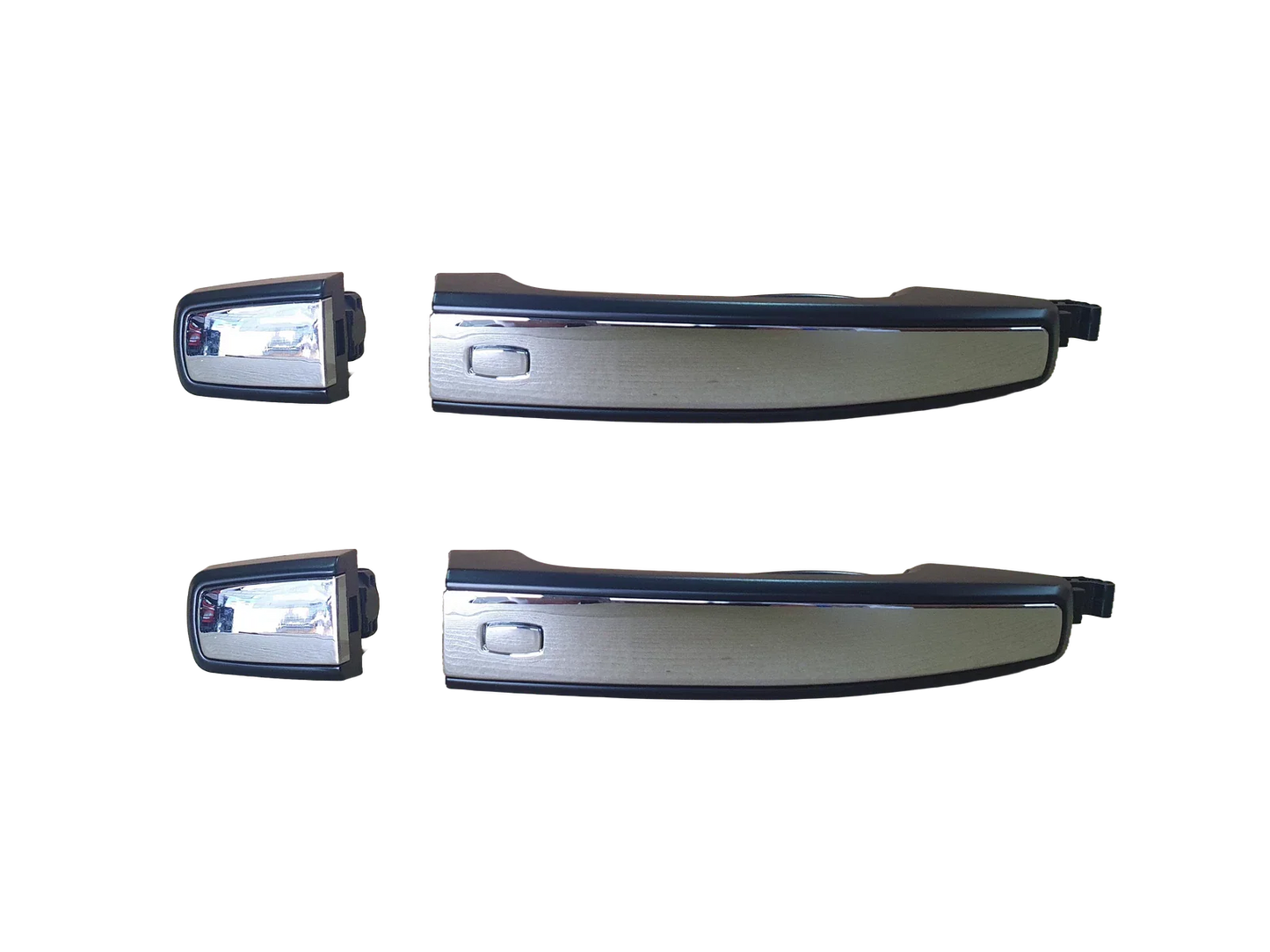 2 x Rear LH+RH Chrome Outer Door Handle RFID for Holden Cruze (2009–2016)