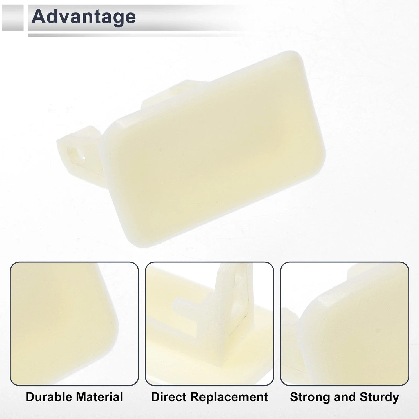 Front Right Side Bumper Headlight Washer Nozzle Cover Cap for BMW X3 Unpainted