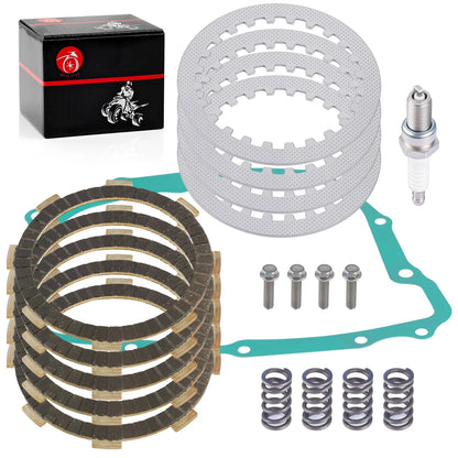 Clutch Friction Plates Kit for Honda XR200 ATC200X XL185S XL200R (1980–1984)