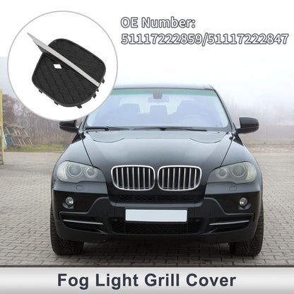 1 x Front Left Fog Light Grill for BMW X5 (2011 - 2013)