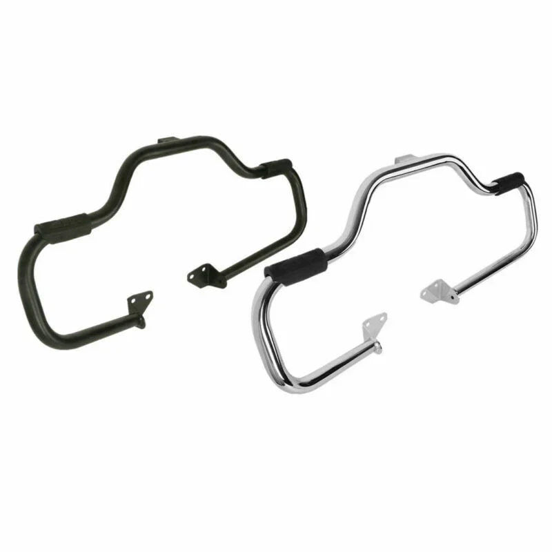 1 1/4" Black Mustache Engine Guard Crash Bar for Harley Dyna (2006-2023)