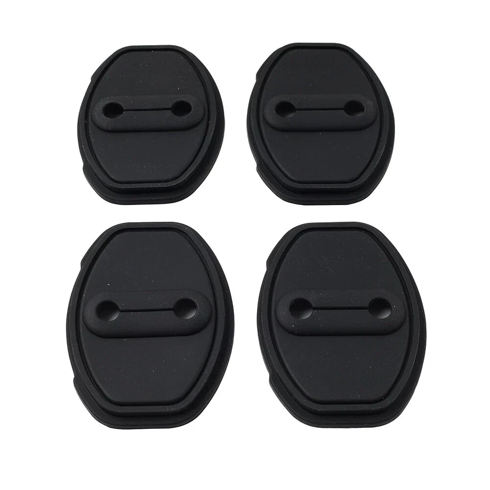 Blk Door Lock Protective Cover for Audi A3 A4 TT S3 S4 VW Golf Passat Tiguan