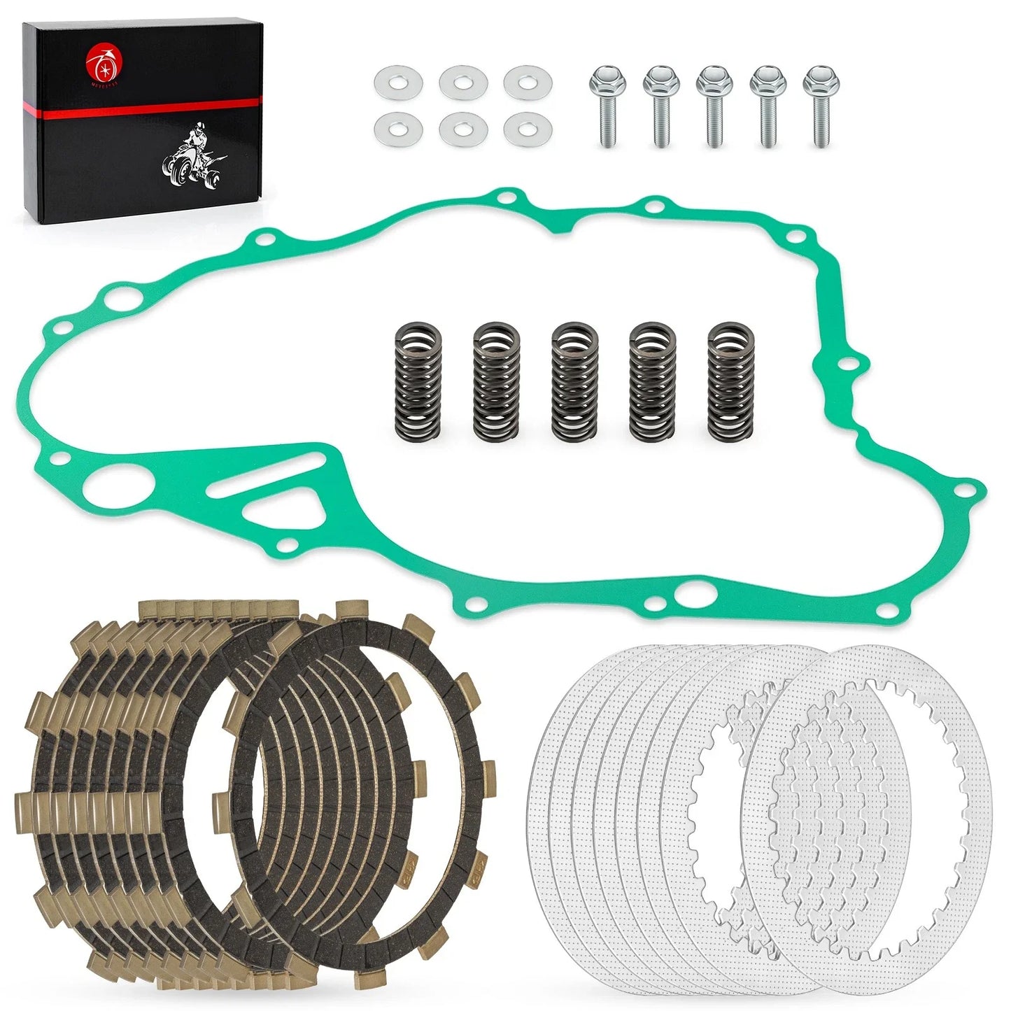 Clutch Friction Steel Plates & Gasket Kit for Yamaha WR250F YZ250FX (2015–2019)