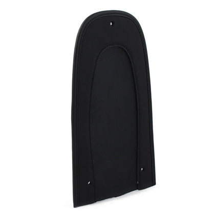 Black Flame Rear Fender Bib Leather Solo Seat for Harley Street Glide (2006-2023)