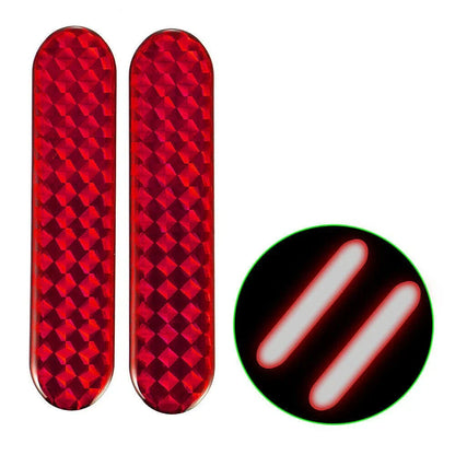 Car Reflective Strips Sticker Trim 2 x Wheel Eyebrow Accessory