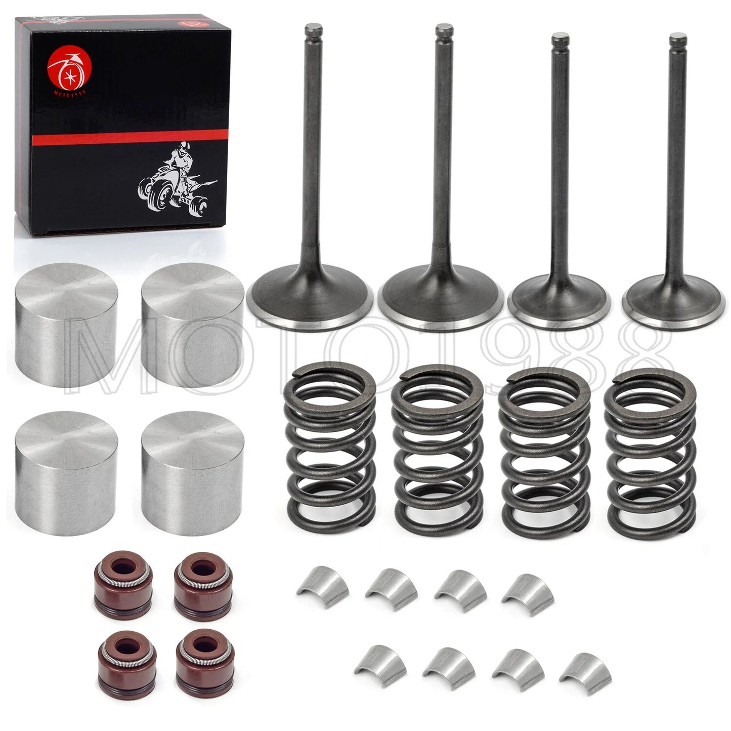 Intake & Exhaust Valve Spring Seal Kit for Suzuki DRZ 400 E/S/SM (2000–2022)